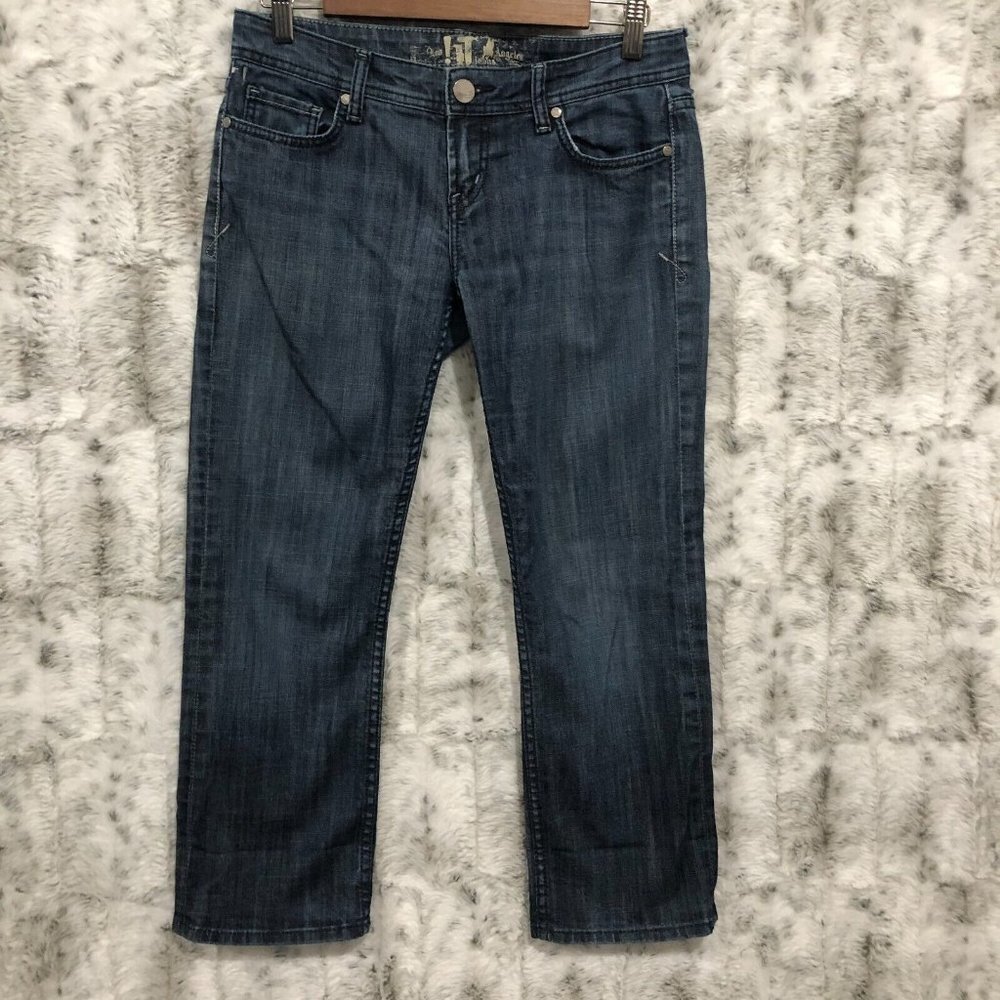 !iT Los Angeles Cropped Jeans Women's Size 29 Medium Wash Denim
